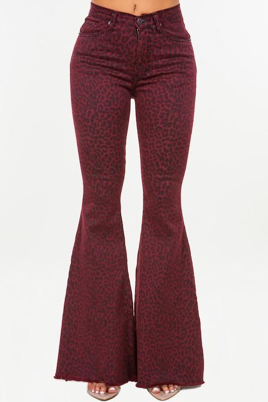 Mid Rise Flare Jeans- Doss Dollz