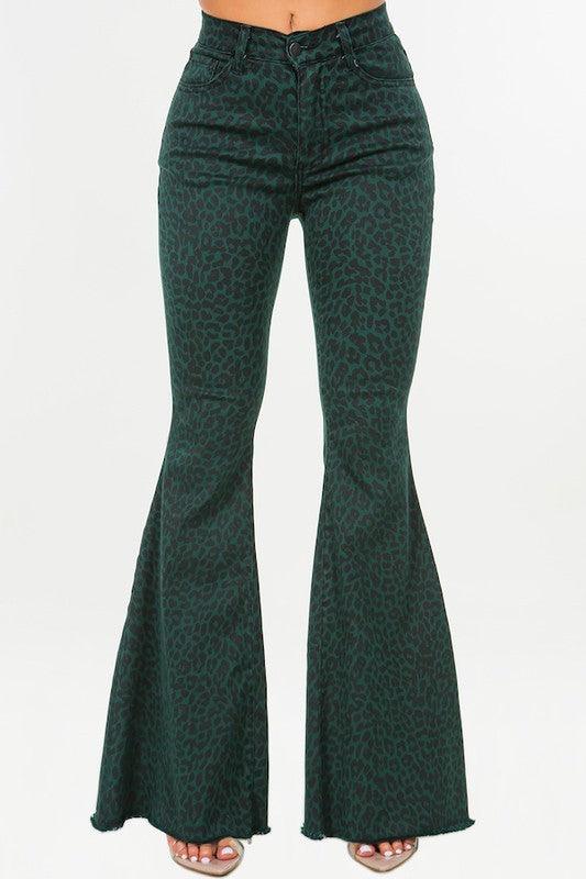 Mid Rise Flare Jeans- Doss Dollz