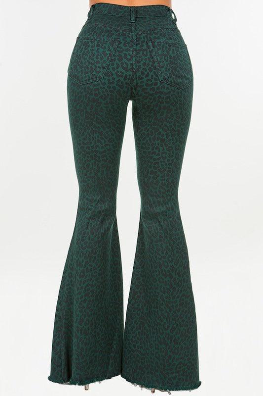 Mid Rise Flare Jeans- Doss Dollz