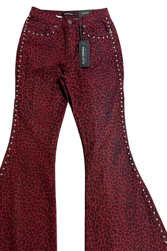 Mid Rise Flare Jeans- Doss Dollz