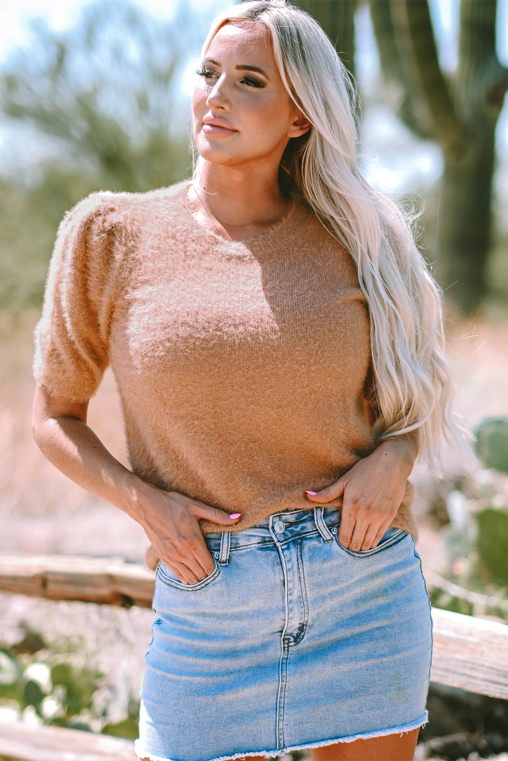 Mid Rise Flare Jeans- Doss Dollz