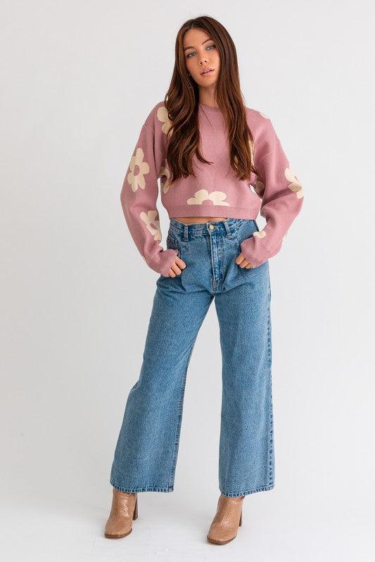 Mid Rise Flare Jeans- Doss Dollz