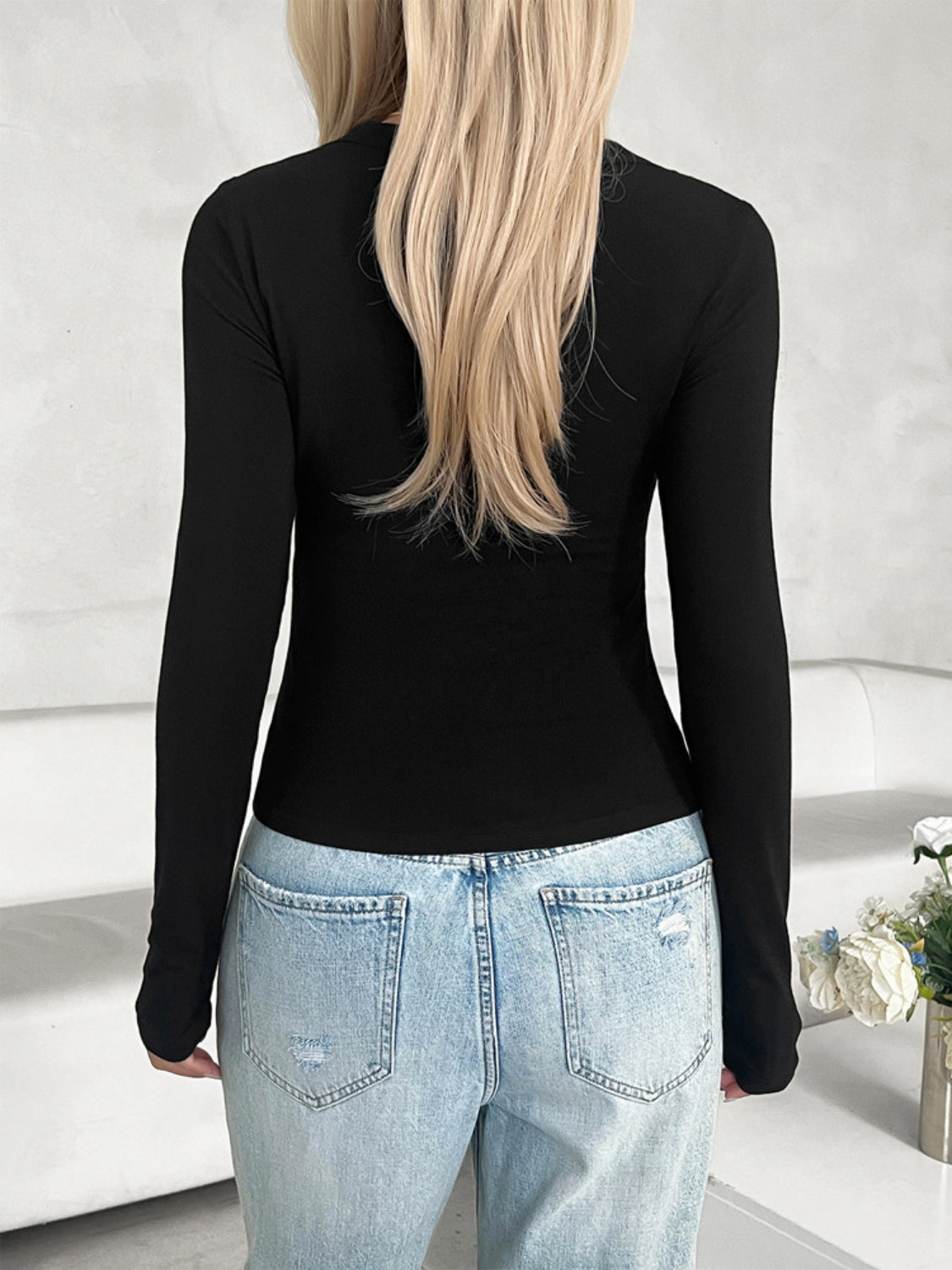 Mid Rise Flare Jeans- Doss Dollz