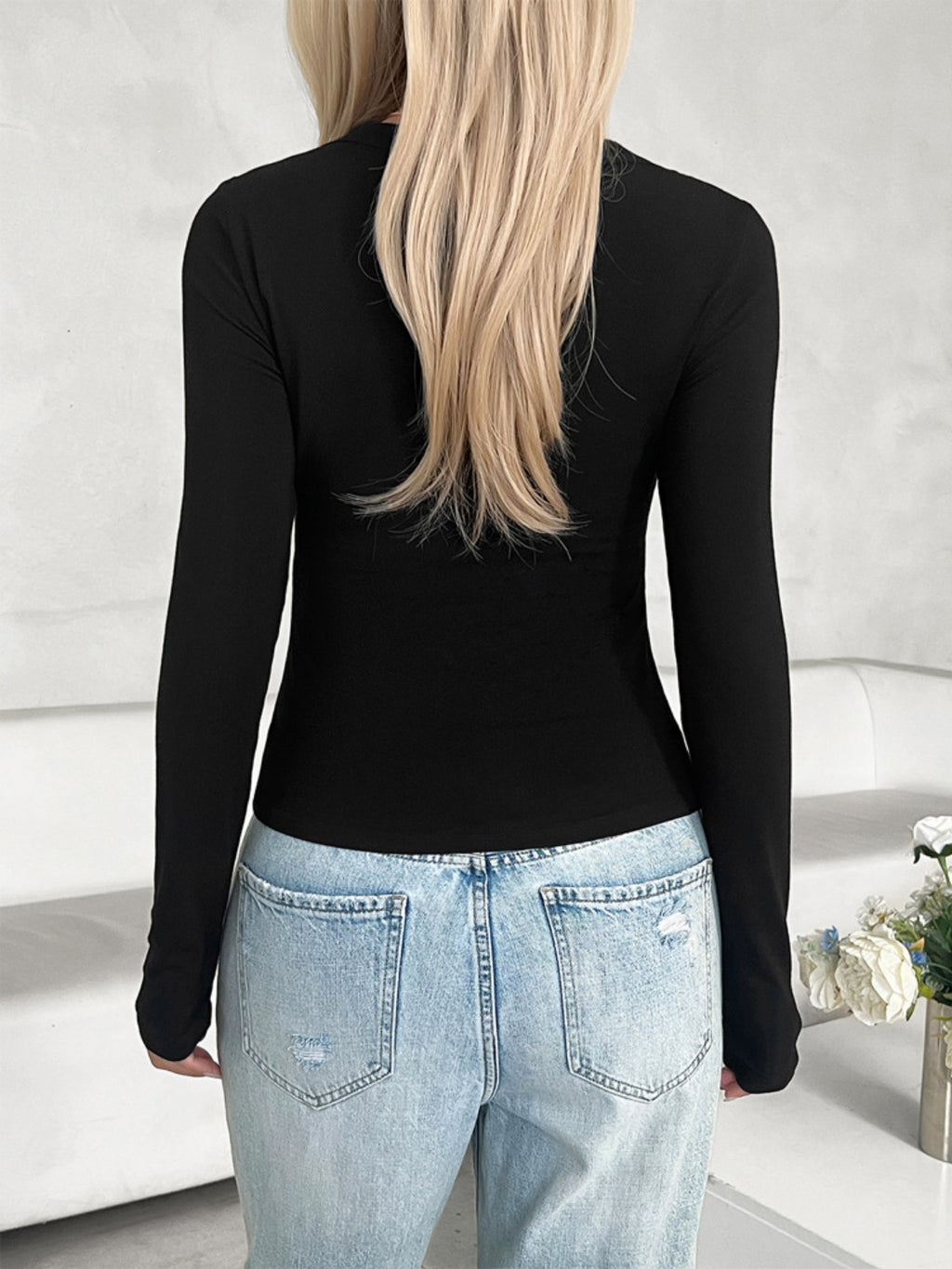 Mid Rise Flare Jeans- Doss Dollz