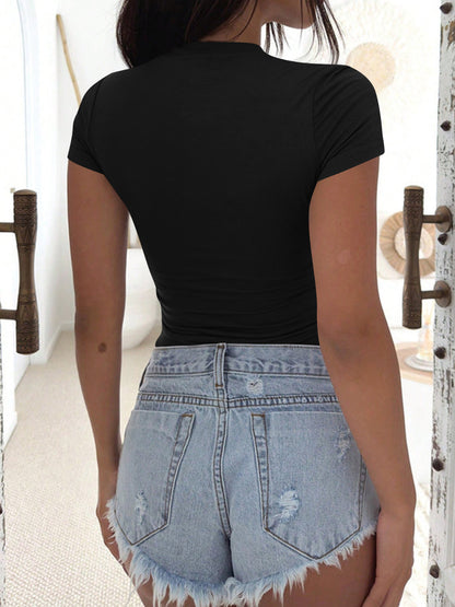 Mid Rise Flare Jeans- Doss Dollz