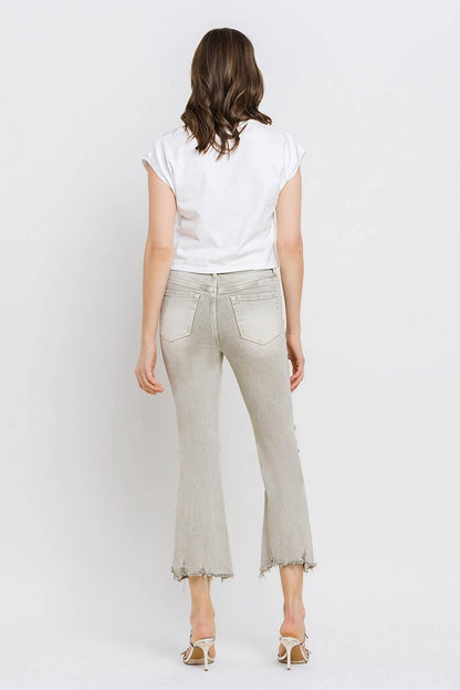 Mid Rise Flare Jeans- Doss Dollz