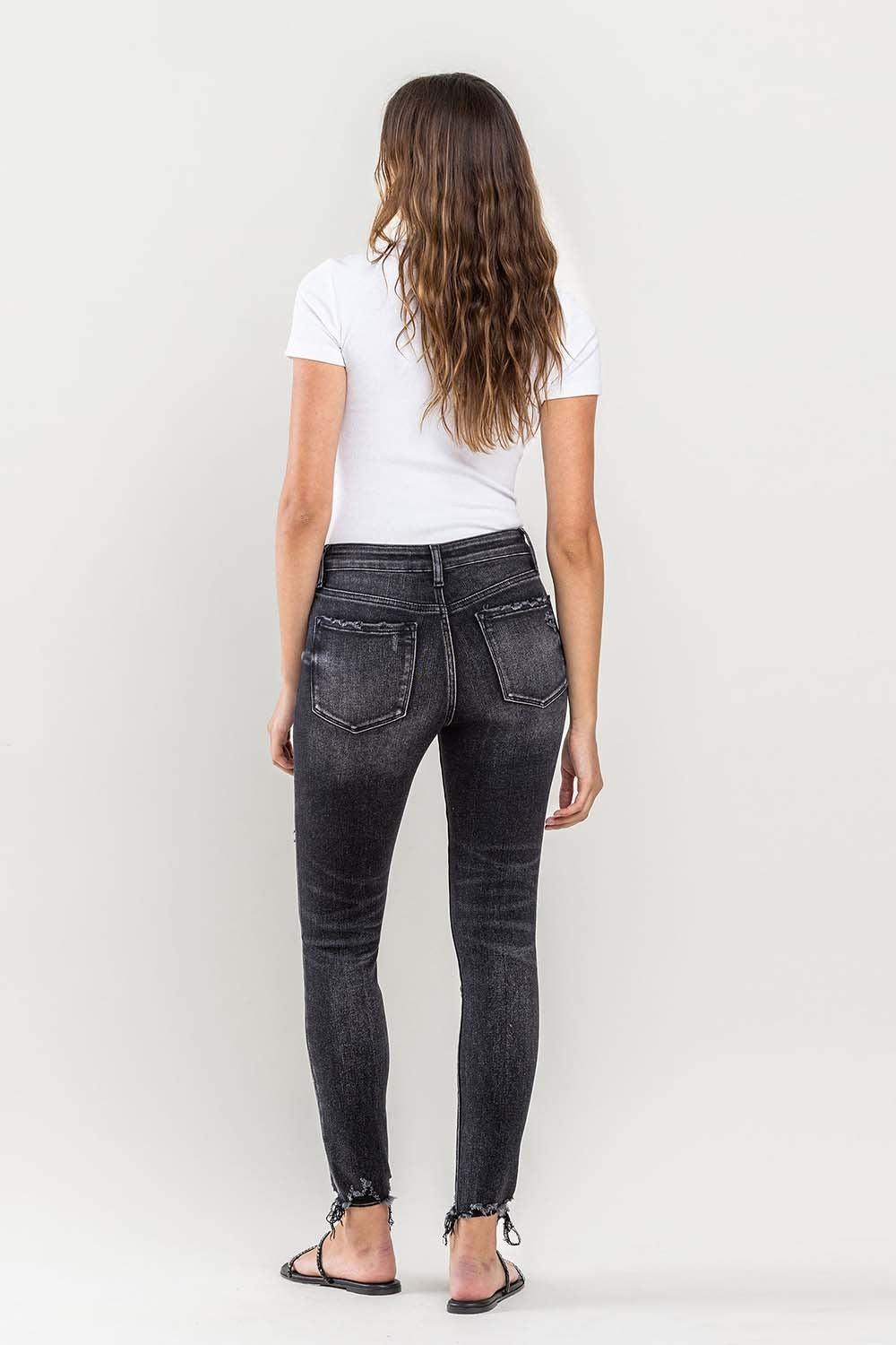 Mid Rise Flare Jeans- Doss Dollz