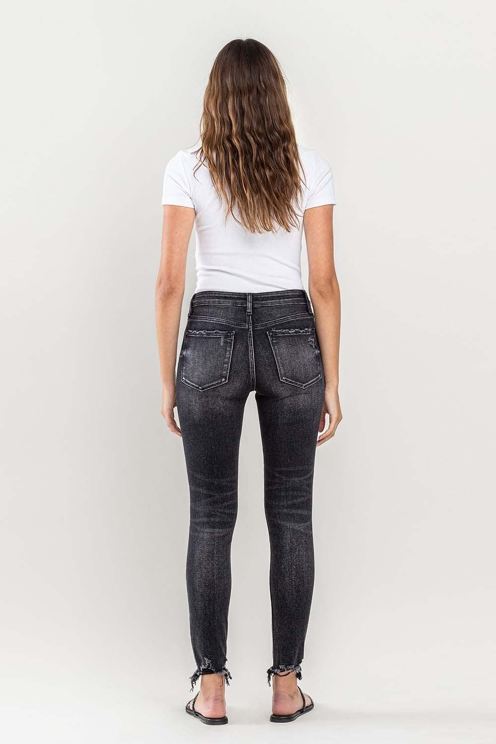 Mid Rise Flare Jeans- Doss Dollz