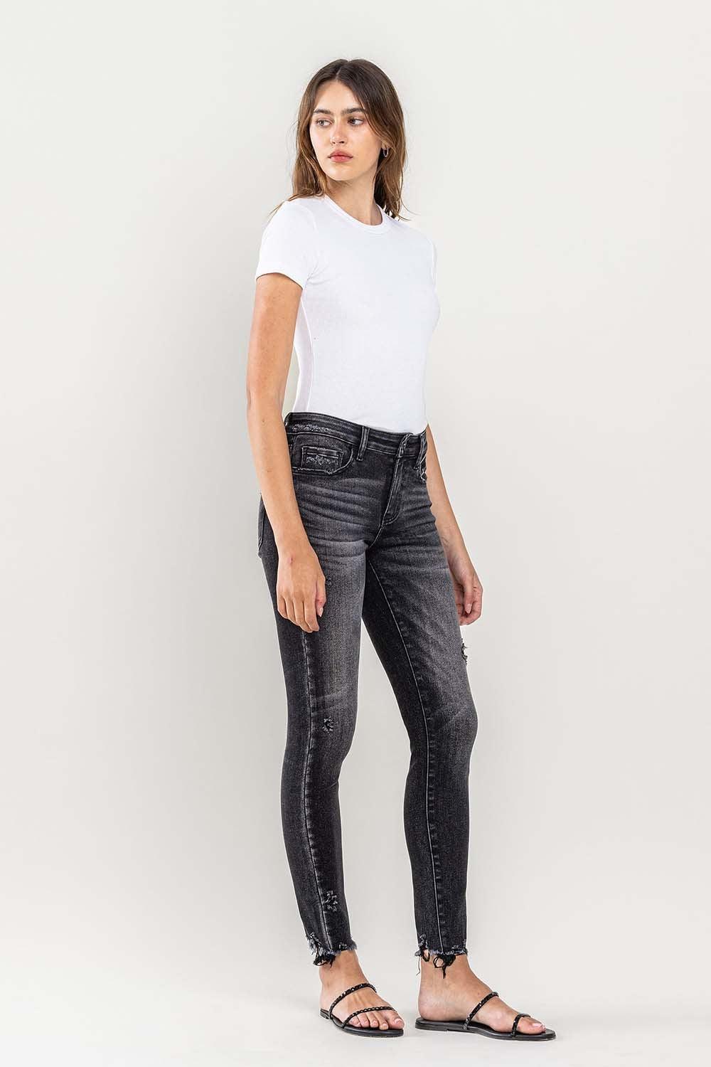 Mid Rise Flare Jeans- Doss Dollz