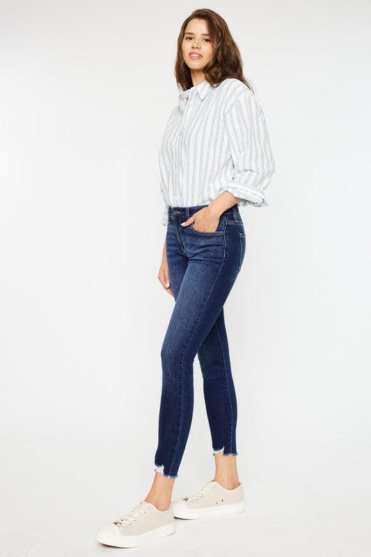 Mid Rise Flare Jeans- Doss Dollz