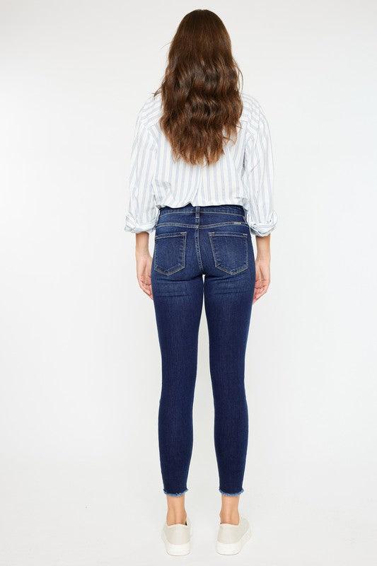 Mid Rise Flare Jeans- Doss Dollz