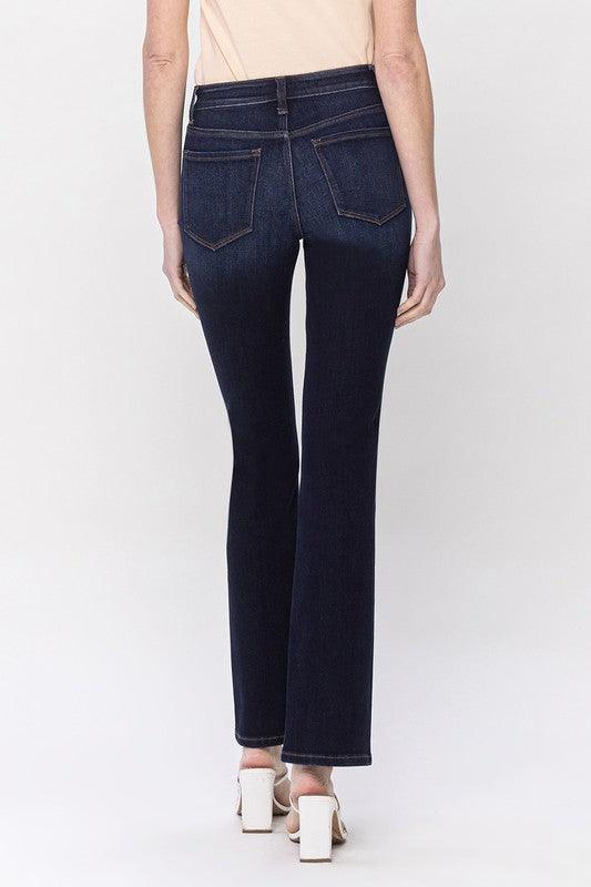 Mid Rise Flare Jeans- Doss Dollz