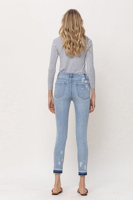 Mid Rise Flare Jeans- Doss Dollz