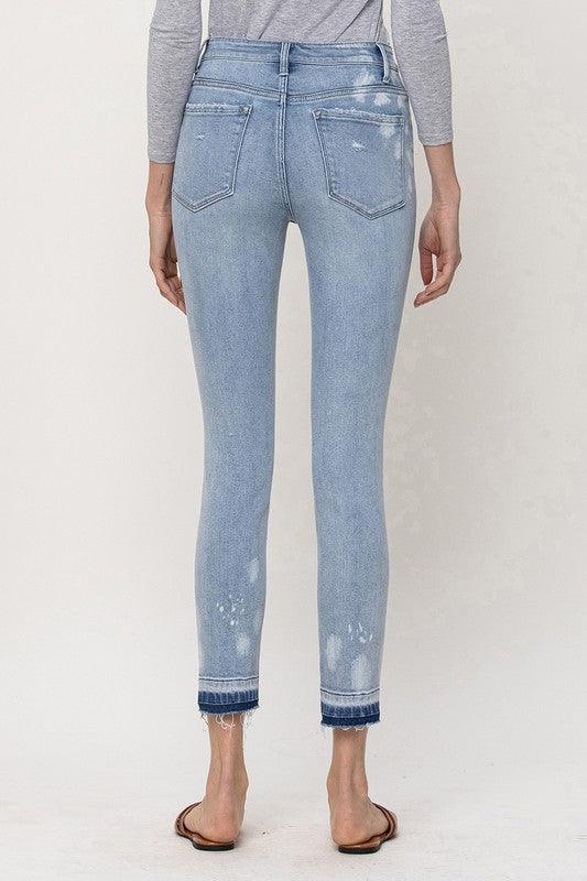 Mid Rise Flare Jeans- Doss Dollz