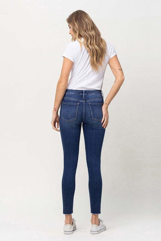 Mid Rise Flare Jeans- Doss Dollz