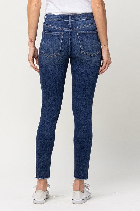 Mid Rise Flare Jeans- Doss Dollz