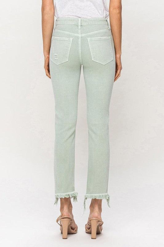 Mid Rise Flare Jeans- Doss Dollz