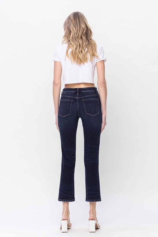 Mid Rise Flare Jeans- Doss Dollz