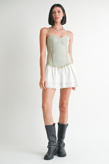 Mid Rise Flare Jeans- Doss Dollz