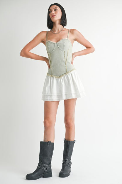 Mid Rise Flare Jeans- Doss Dollz