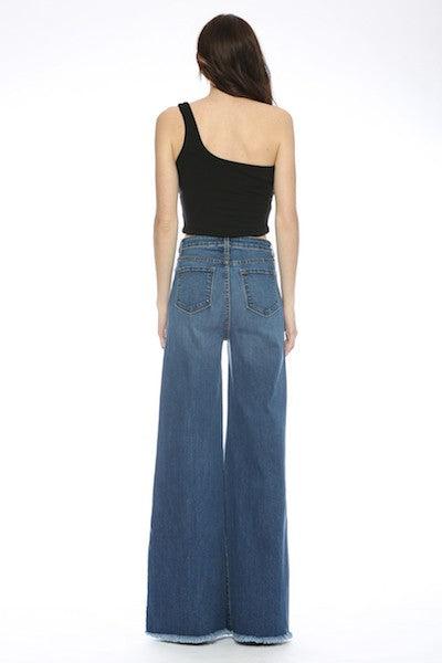 Mid Rise Flare Jeans- Doss Dollz