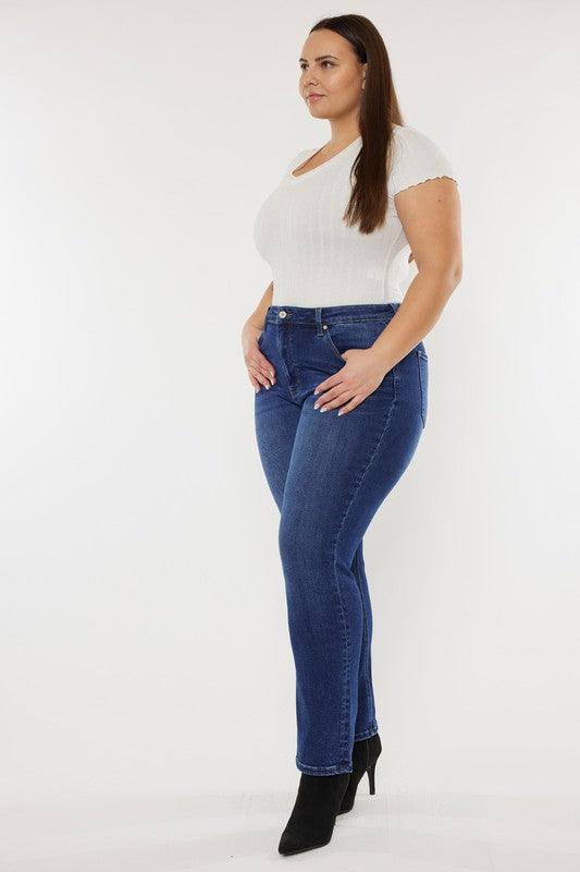 Mid Rise Flare Jeans- Doss Dollz