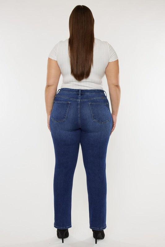 Mid Rise Flare Jeans- Doss Dollz