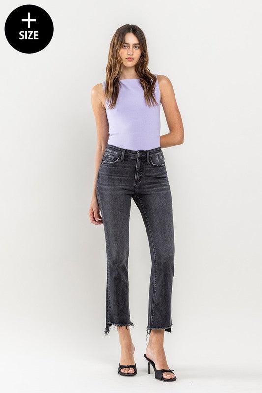 Mid Rise Flare Jeans- Doss Dollz