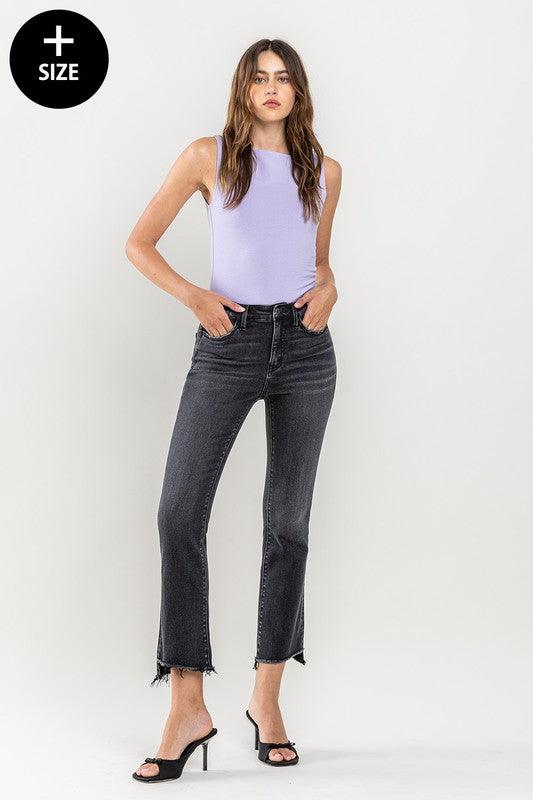 Mid Rise Flare Jeans- Doss Dollz