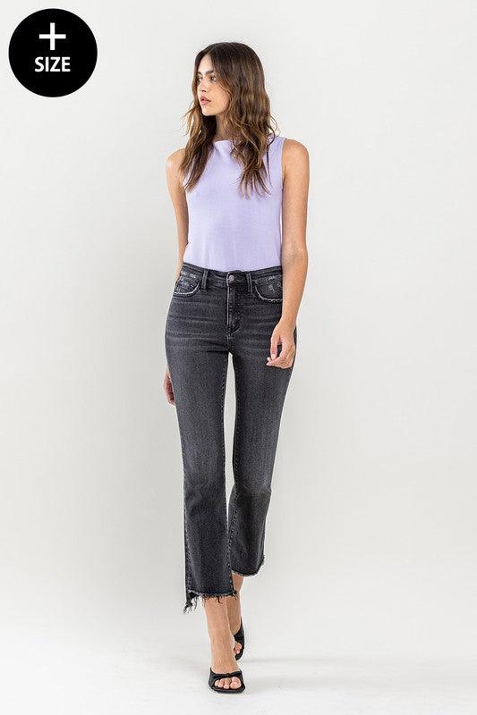 Mid Rise Flare Jeans- Doss Dollz