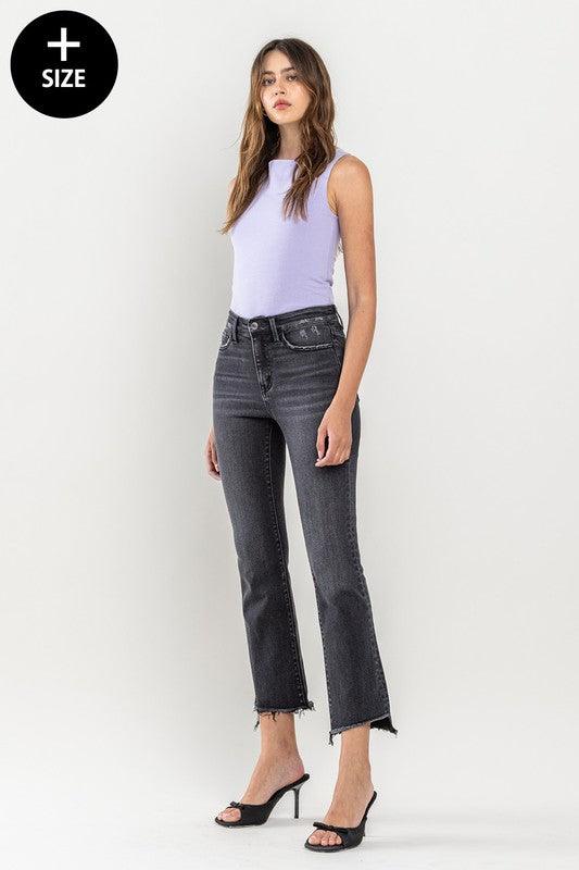 Mid Rise Flare Jeans- Doss Dollz