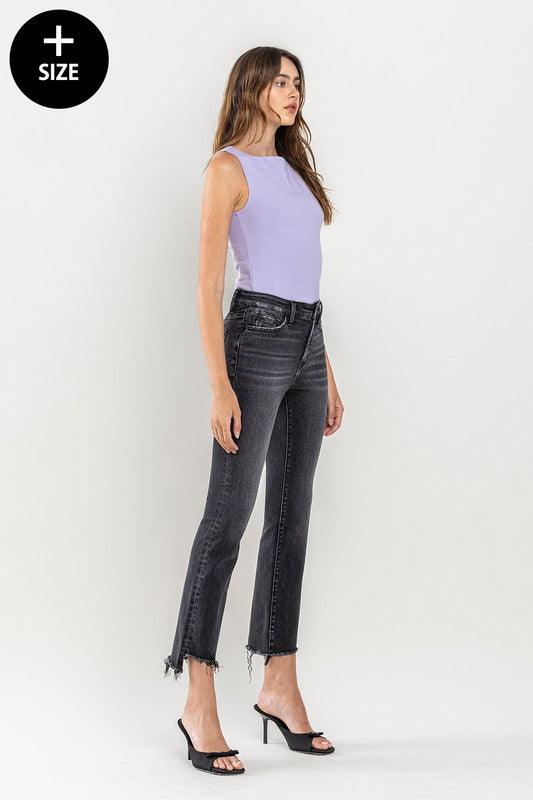 Mid Rise Flare Jeans- Doss Dollz