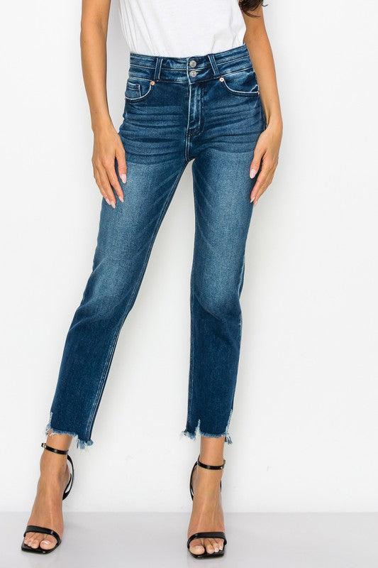 Mid Rise Flare Jeans- Doss Dollz