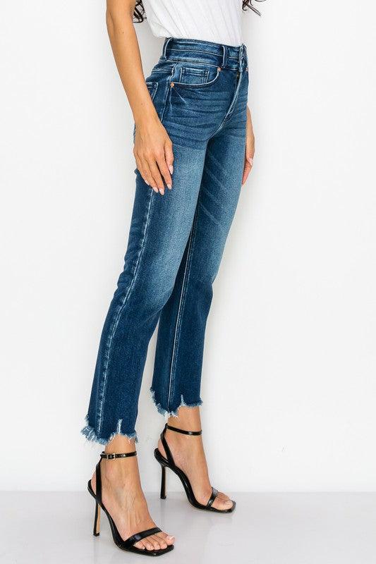 Mid Rise Flare Jeans- Doss Dollz