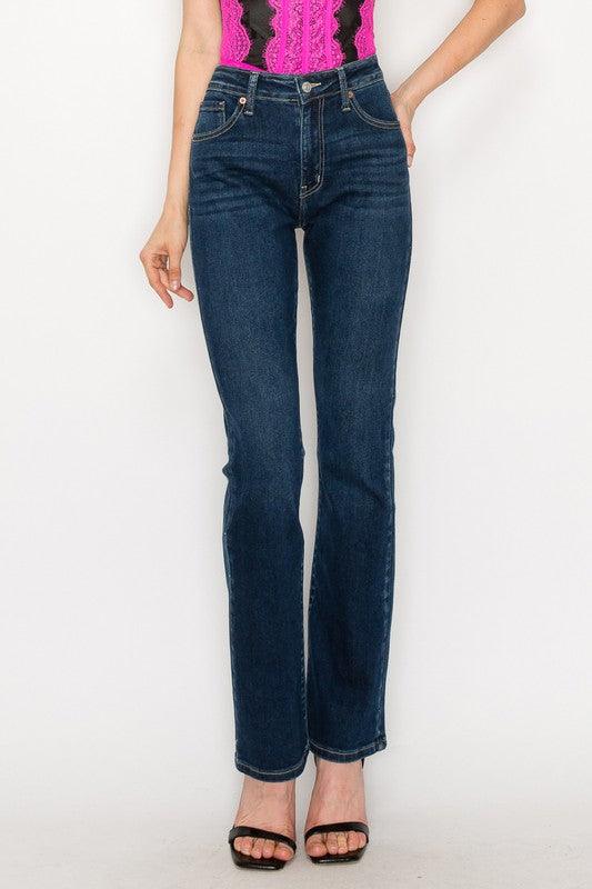 Mid Rise Flare Jeans- Doss Dollz