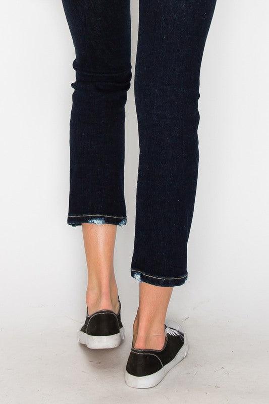 Mid Rise Flare Jeans- Doss Dollz