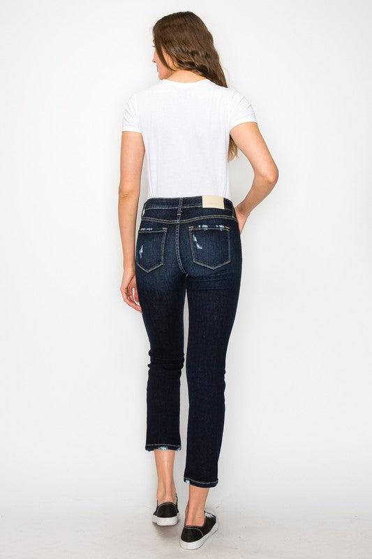 Mid Rise Flare Jeans- Doss Dollz