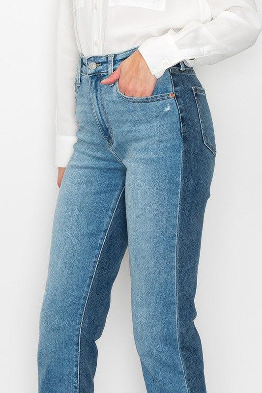 Mid Rise Flare Jeans- Doss Dollz