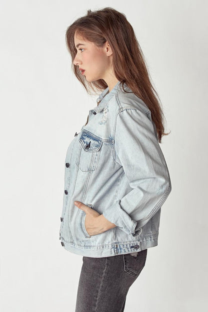 Mid Rise Flare Jeans- Doss Dollz
