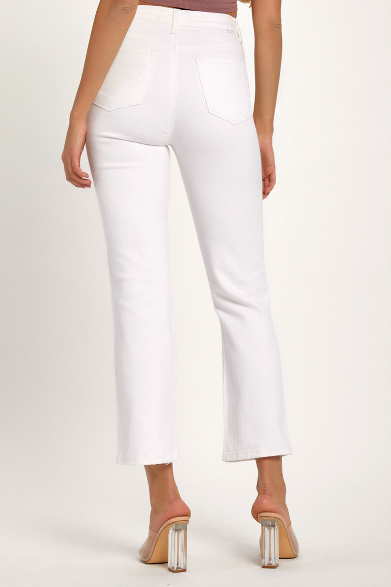 Mid Rise Flare Jeans- Doss Dollz