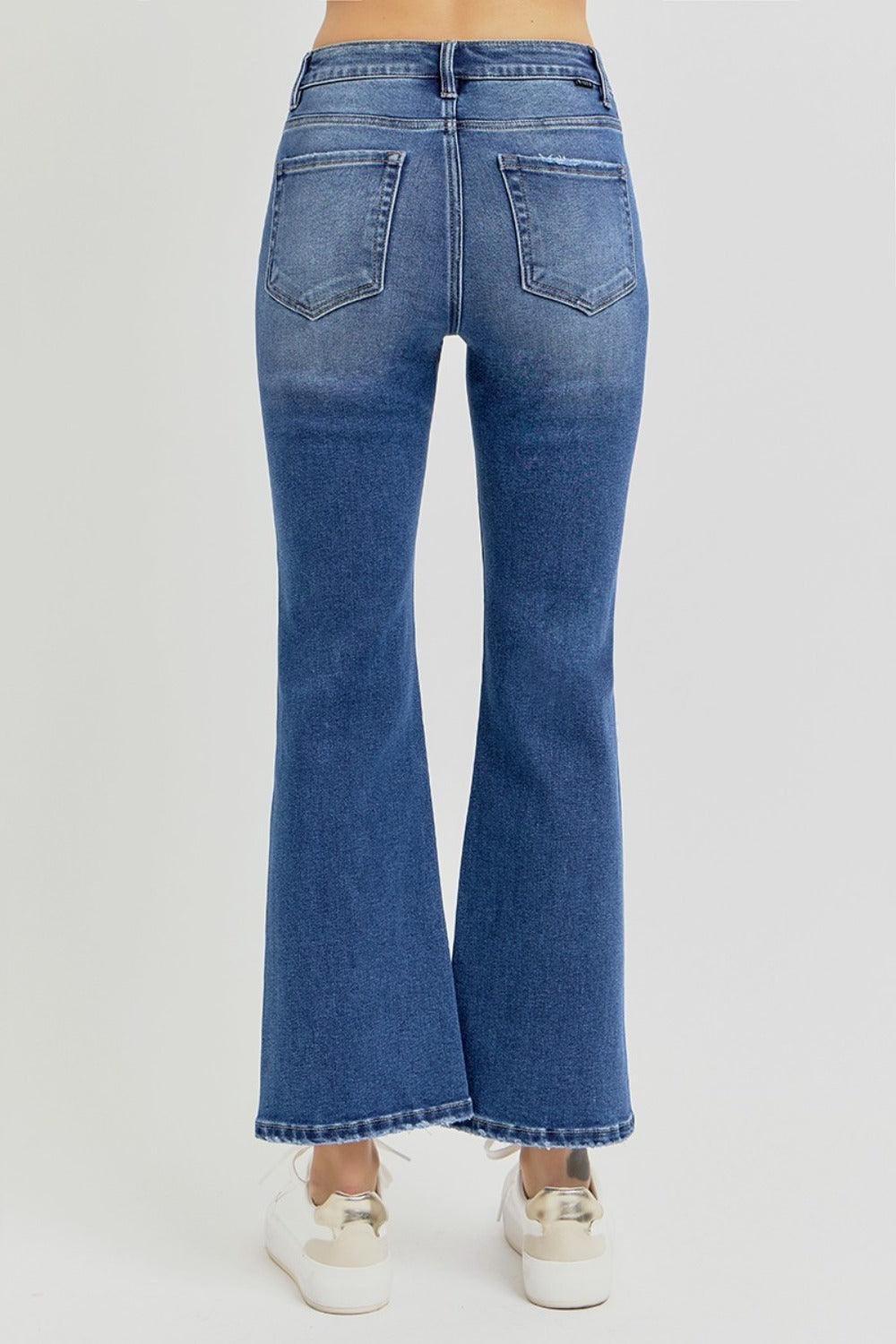 Mid Rise Flare Jeans- Doss Dollz