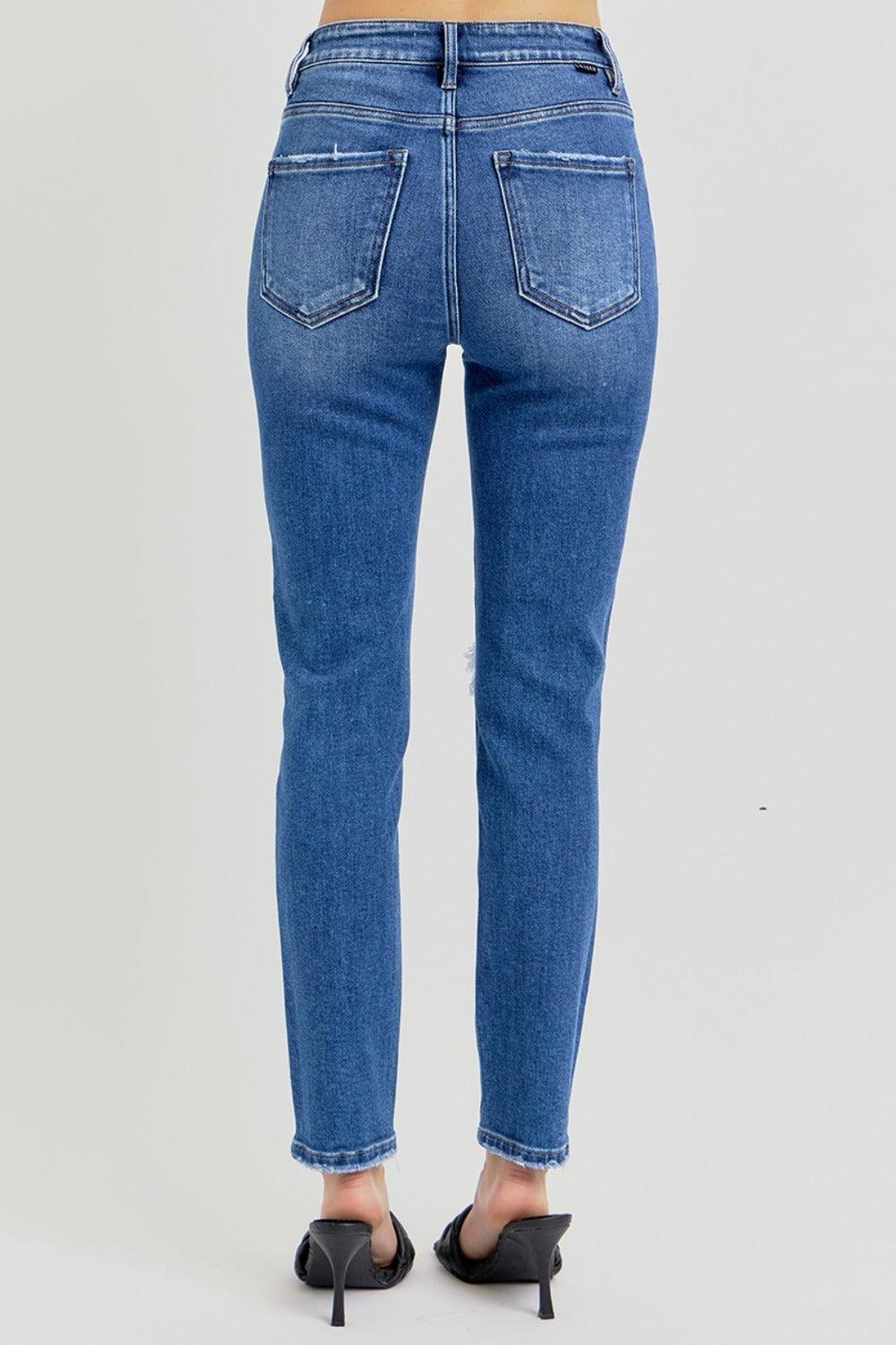 Mid Rise Flare Jeans- Doss Dollz