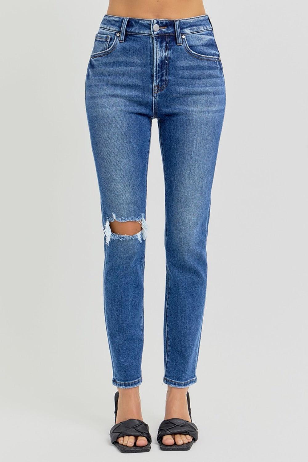 Mid Rise Flare Jeans- Doss Dollz