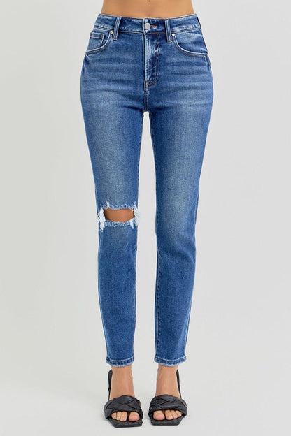 Mid Rise Flare Jeans- Doss Dollz