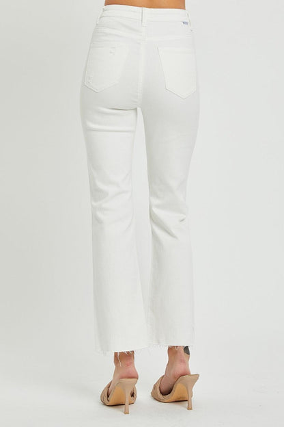 Mid Rise Flare Jeans- Doss Dollz