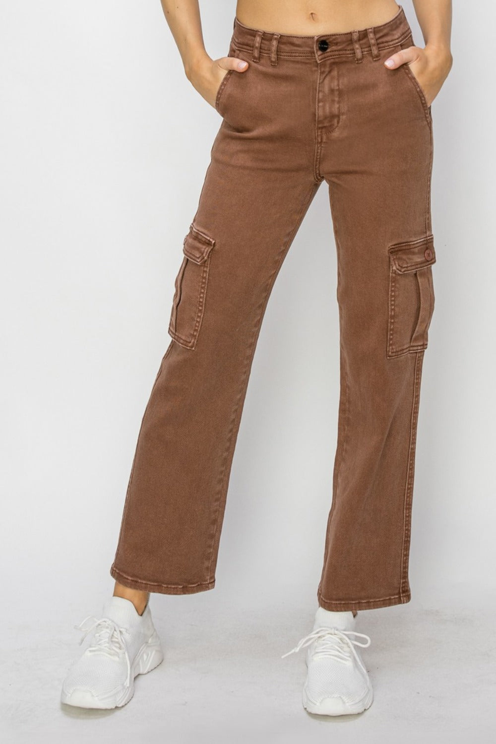 Mid Rise Flare Jeans- Doss Dollz
