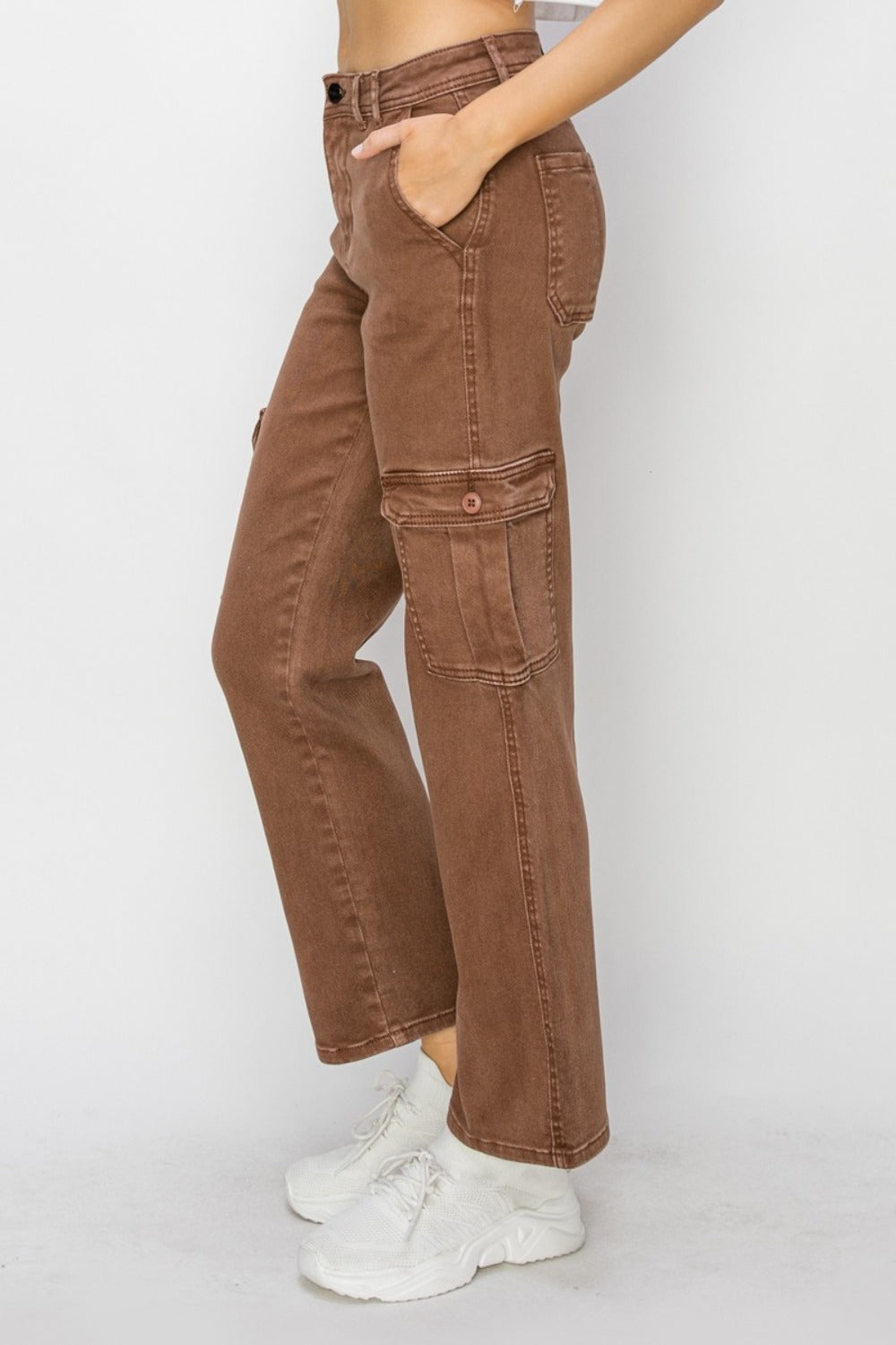 Mid Rise Flare Jeans- Doss Dollz