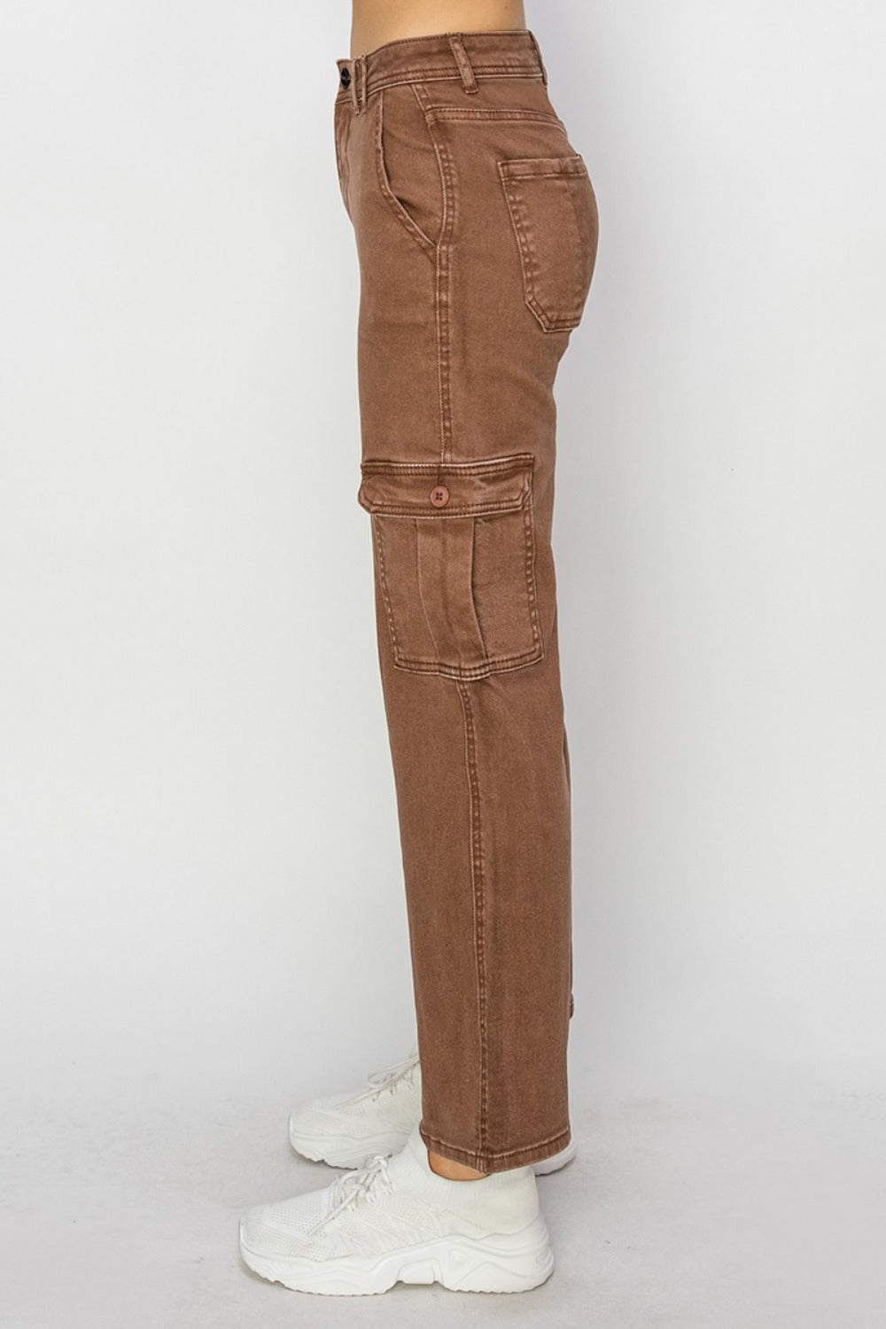 Mid Rise Flare Jeans- Doss Dollz