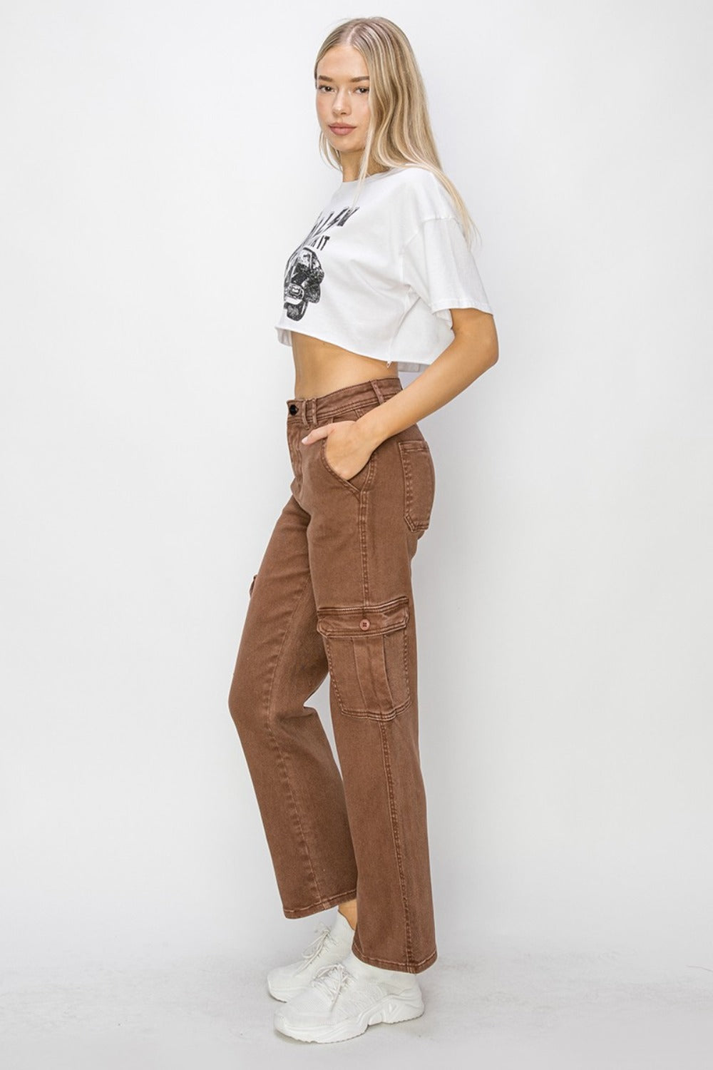 Mid Rise Flare Jeans- Doss Dollz