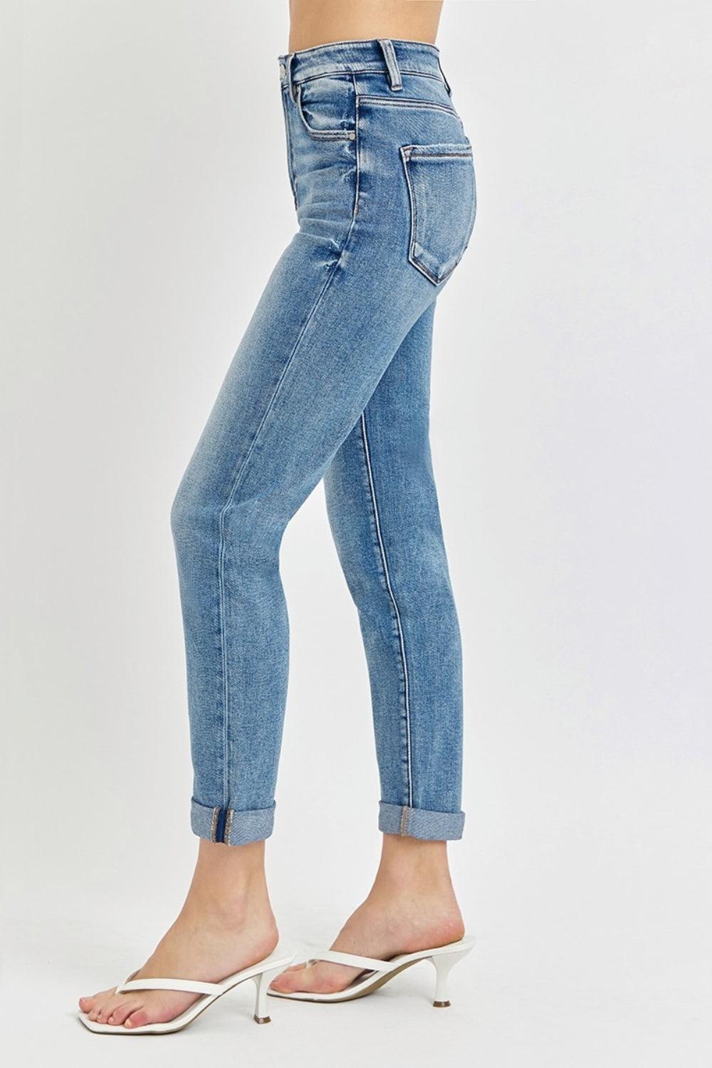 Mid Rise Flare Jeans- Doss Dollz